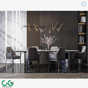 modern restaurant 3d model